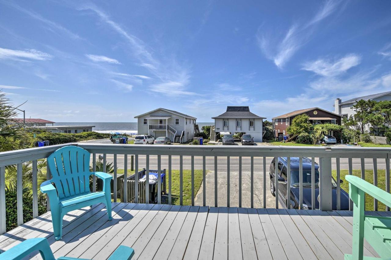 Oak Island Beach Abode With Deck Walk To Shore! Екстериор снимка