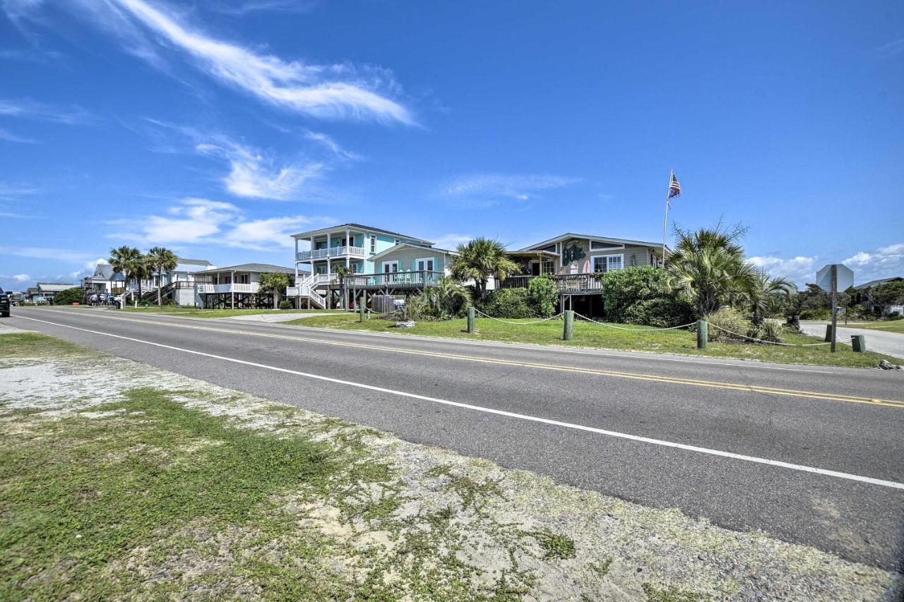 Oak Island Beach Abode With Deck Walk To Shore! Екстериор снимка