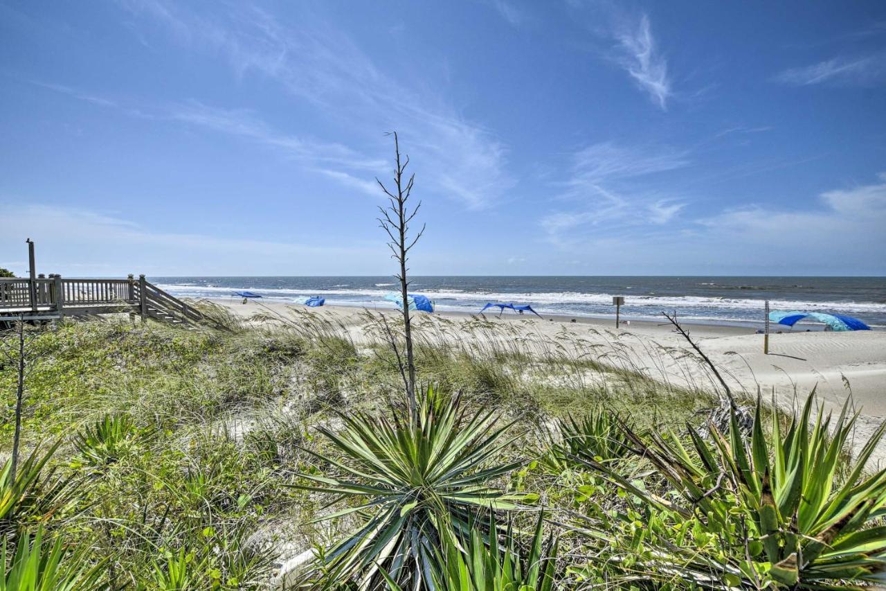 Oak Island Beach Abode With Deck Walk To Shore! Екстериор снимка