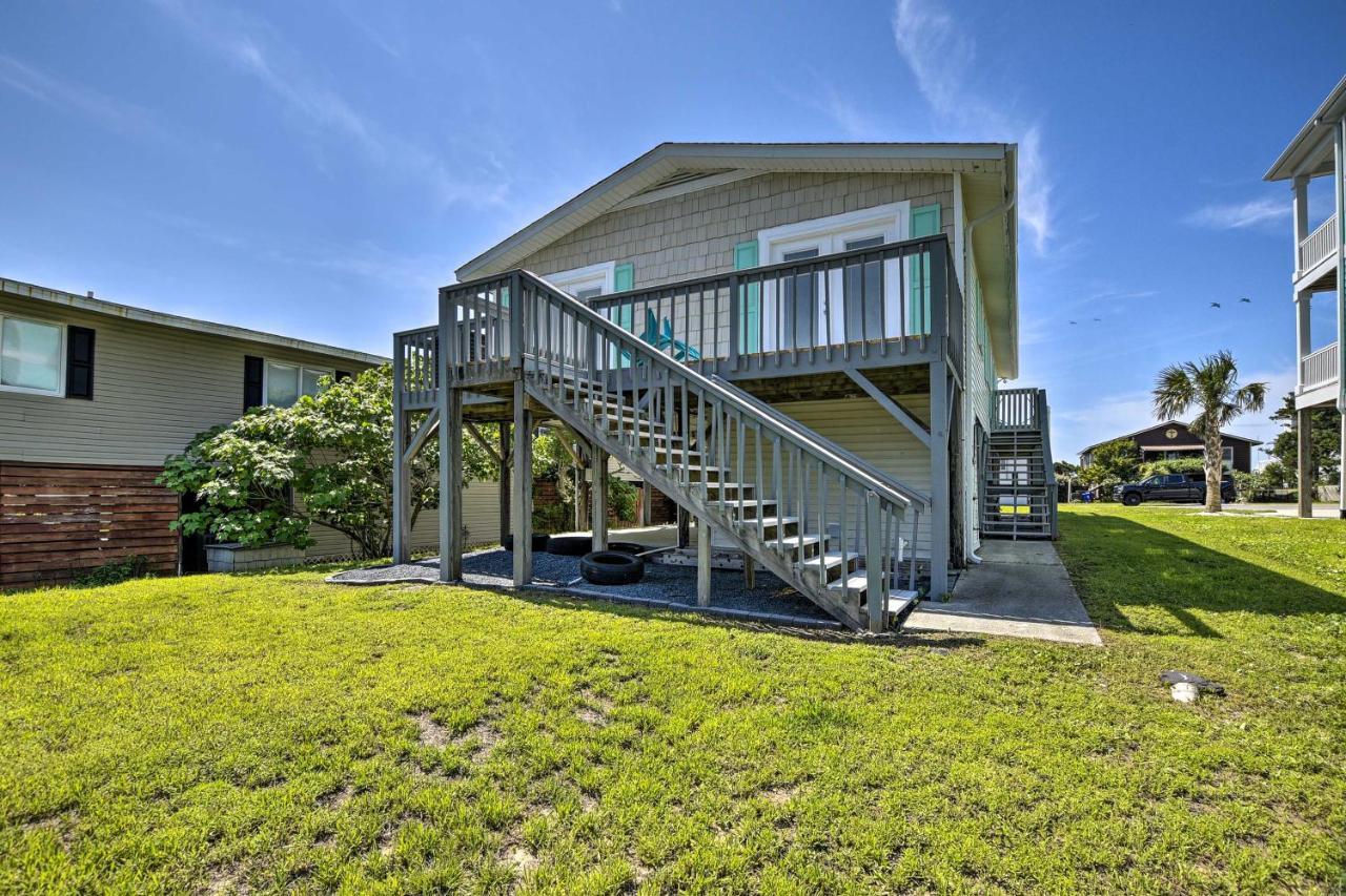 Oak Island Beach Abode With Deck Walk To Shore! Екстериор снимка